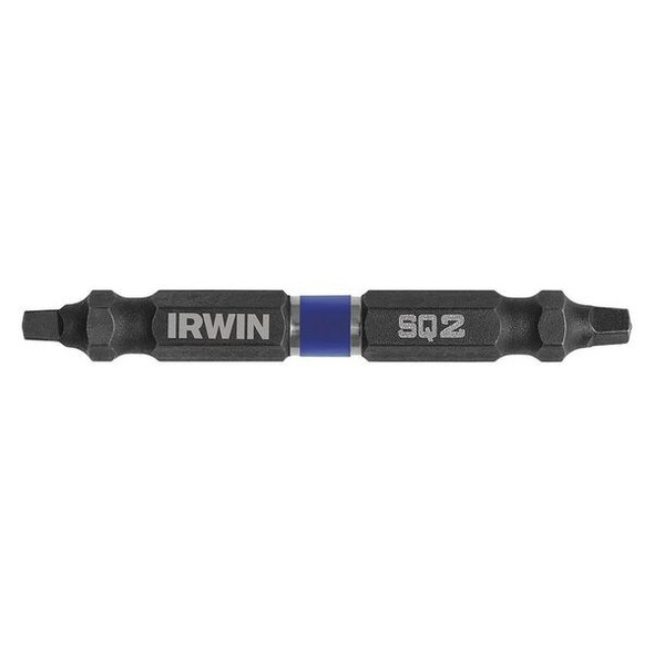 Irwin DblEndedDriverBit,0.25" Hex,L:2.5",PK2 IWAF32DESQ2-2