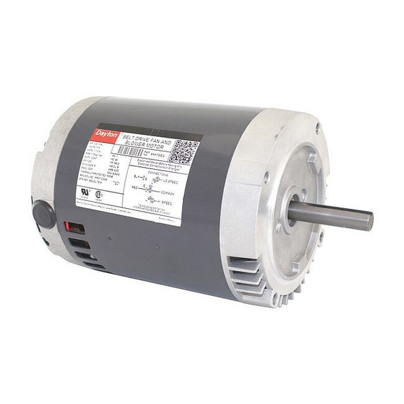 Dayton Belt Drive Mtr, SplitPh, ODP, 1/2HP, 1725rpm 6XH79BG