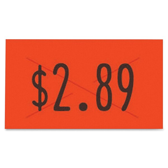 Garvey Pricing Label Kit,1-Line,Red,PK3 90945