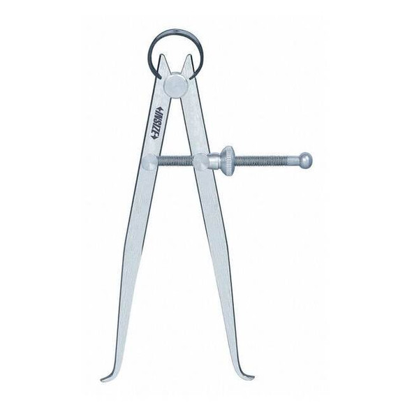 Insize Inside Spring Caliper,0 to 6.69" Range 7261-150