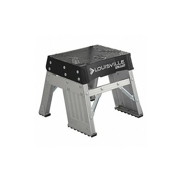 Louisville Step Stand,375 lb. Ld Cap.,Aluminum AY8001 Louisville Step Stand,375 lb. Ld Cap.,Aluminum AY8001
