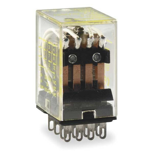 Socket, General Purpose Relay, Square, 6 A, 14, Quick Connect