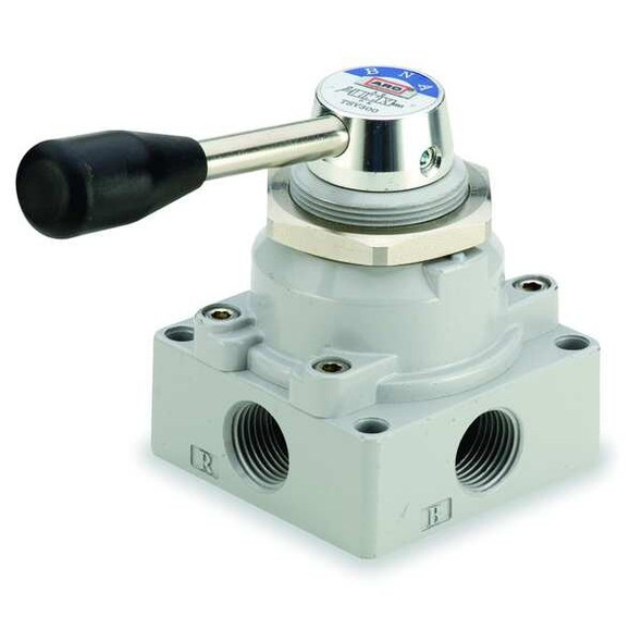 Aro Manual Air Control Valve, Lever, Black M113LR
