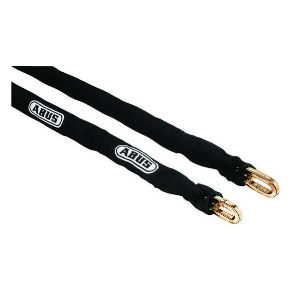 Abus Security Chain, L 10 Ft,W 3/5 In 12KS Chain & Sleeve 10'