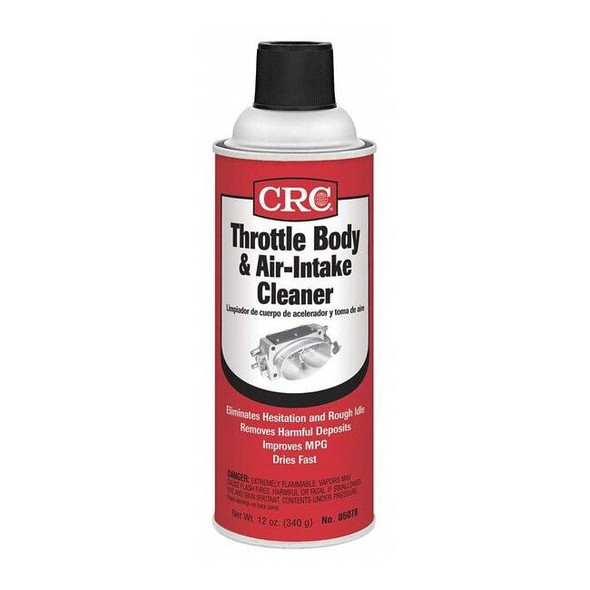 Crc Fuel Inject/Intake Cleaner, 12 oz. Aerosol 05078