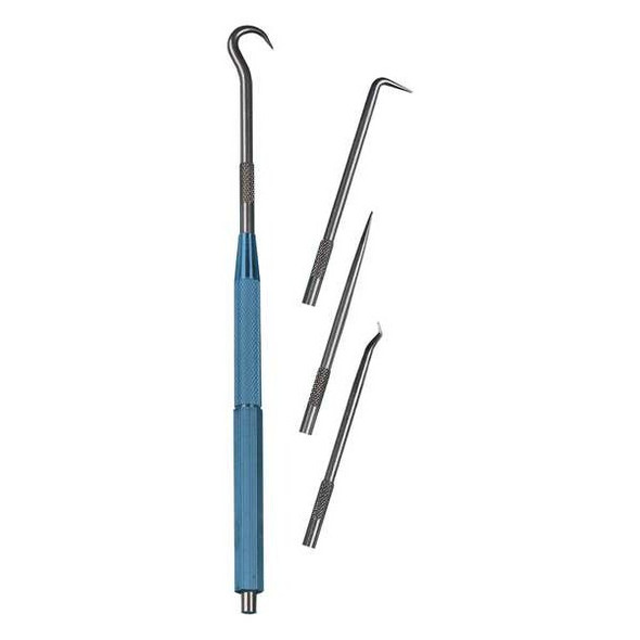 Moody Tool Scriber/Pick Set,Magnetic Handle,5Pc 58-0224