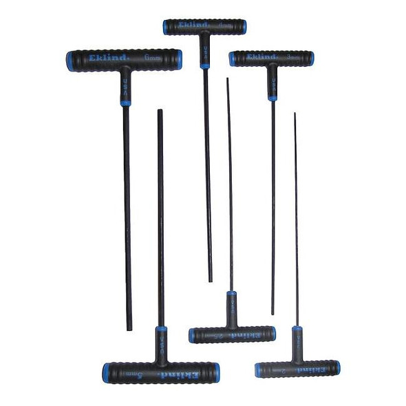 Eklind 6 Piece Metric T-Shape Hex Key Set, 64906 64906