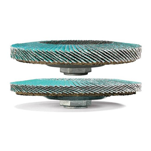3m Flap Disc, 4 1/2 in Dia, 7/8 in Arbor 7010327323 Pack of 10
