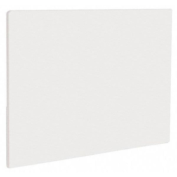 Crestware Cutting Board,24 in.L,White,Polyethylene PCB1824