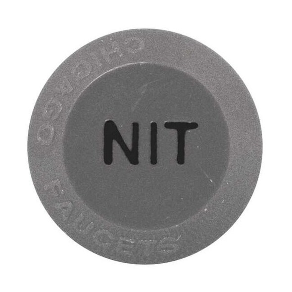 Chicago Faucet Button, Nitrogen, For Use With 204-4-Arm Handles 216-578JKNF