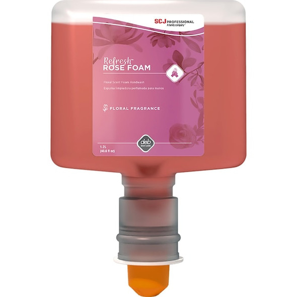 Sc Johnson Professional Hand Soap,Pink,1.2 L,Enchanted Rose,PK3 RFW120TF