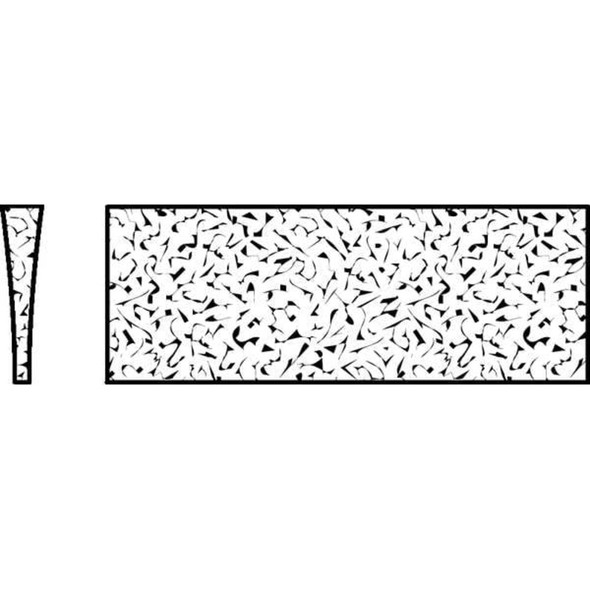 Norton Abrasives Knife Blade Sharpen File,Rect 61463686775