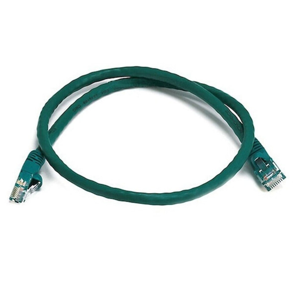 Monoprice Patch Cord,Cat 6,Booted,Green,2.0 ft. 3421