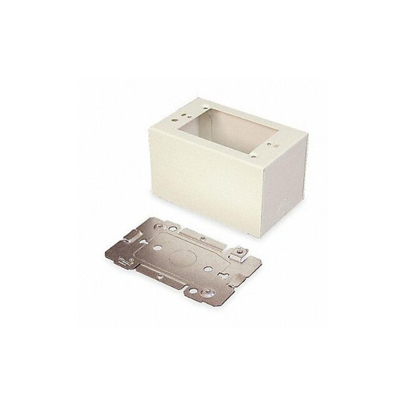 Legrand Device Box, Gang Box Type, 1 Gang, Steel V2444