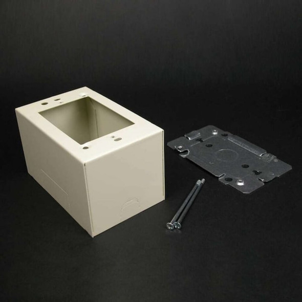 Legrand Device Box, Gang Box Type, 1 Gang, Steel V2444