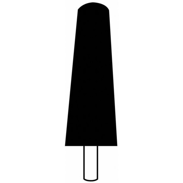 Norton Abrasives Resin Mounted Point, 1 x 2-3-4in, 30G 61463616460