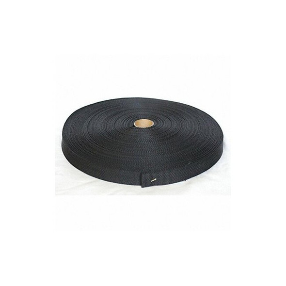 Bulk-Strap Webbing,Polypropylene,3/4" W,Black P34300BK Bulk-Strap Webbing,Polypropylene,3/4" W,Black P34300BK