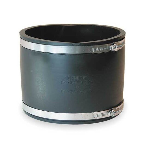 Fernco Flexible Coupling,For Pipe Size 5" x 5" 1056-55