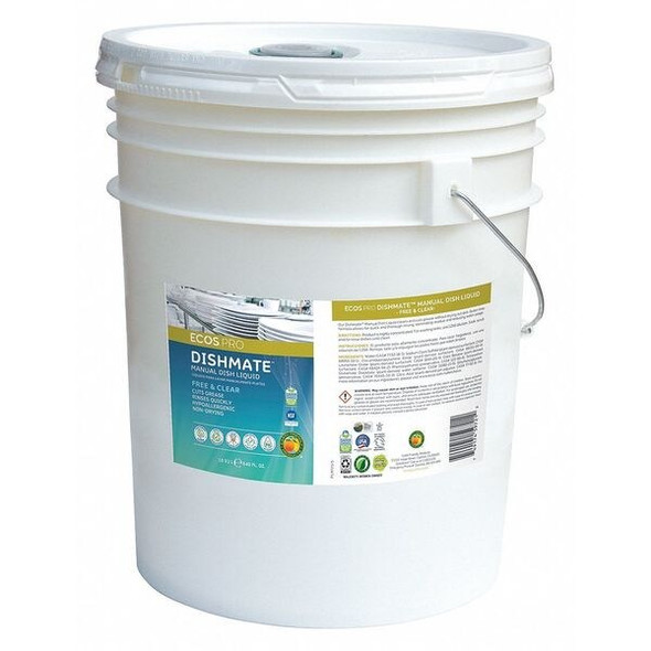 Ecos Pro Dish Soap,Bucket,5 gal,Dishmate,Liquid PL9721/05 Ecos Pro Dish Soap,Bucket,5 gal,Dishmate,Liquid PL9721/05