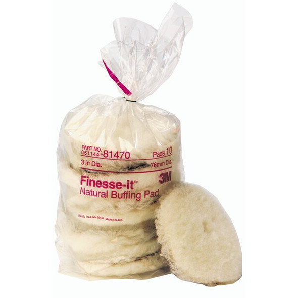 3m Buffing Pad,3 in. 81470