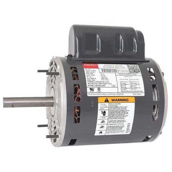 Dayton Motor,PSC,1/2 HP,1650,115/230V,48Y,OAO 4HZ63BG