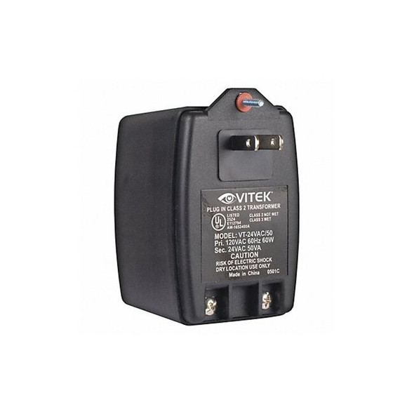 Vitek Power Supply,Output 24VAC,VA Rating 50 VT-24VAC/50