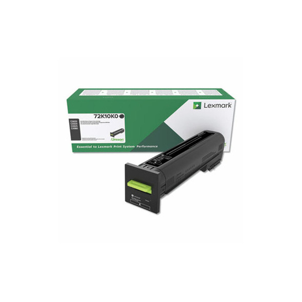 Lexmark™ 72k10k0 Return Program Unison Toner, 8,000 Page-Yield, Black 72K10K0