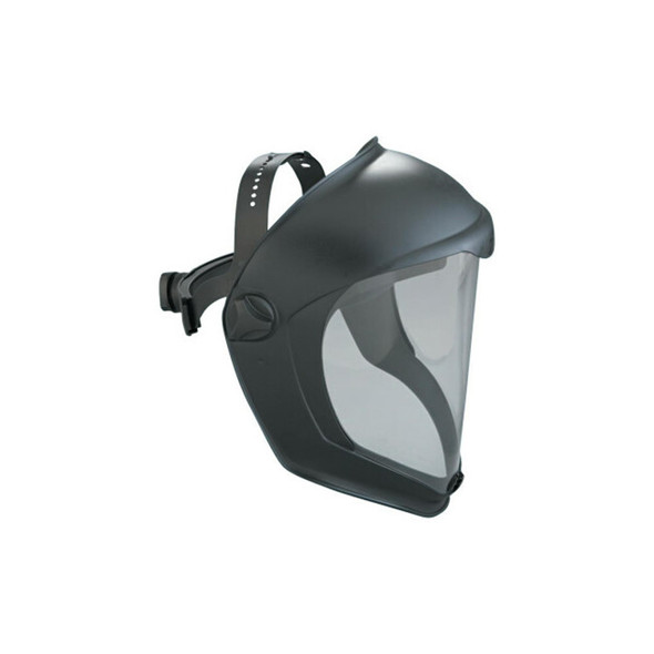 Bionic™ Face Shield, Hardcoat/Antifog, Clear/Black Matte