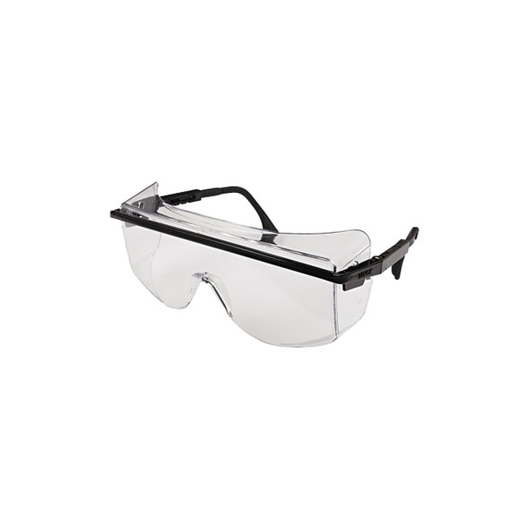 Astrospec OTG® 3001 Eyewear, Clear Lens, Anti-Fog, Black Frame