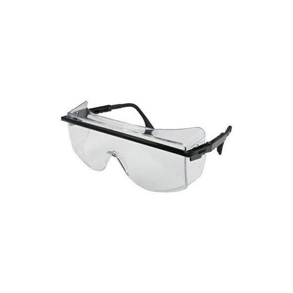 Astrospec OTG® 3001 Eyewear, Clear Lens, Anti-Fog, Black Frame