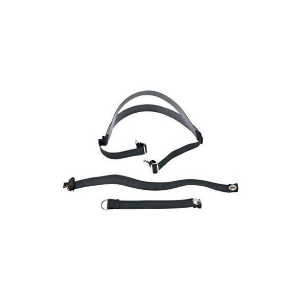 Cradle Suspension Head Harness, Buckle Closure, Black