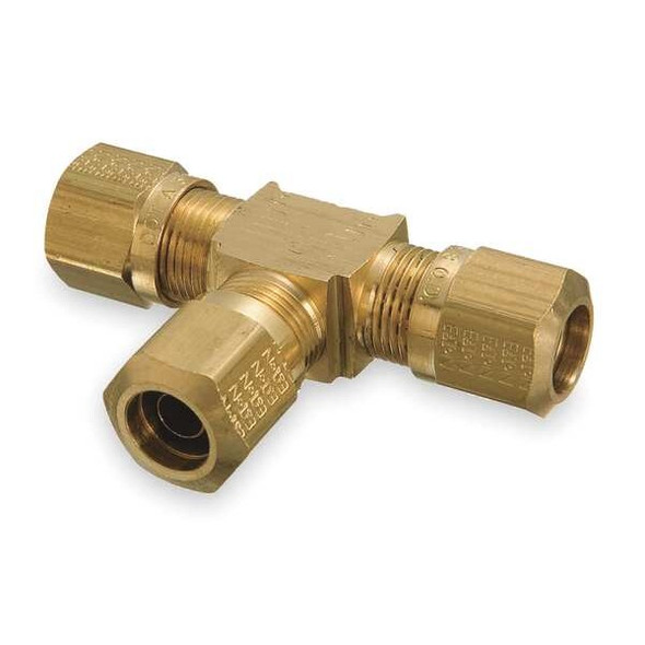 Weatherhead Tee,Brass,Comp1/2",Comp1/2",Comp1/2" 1464X8