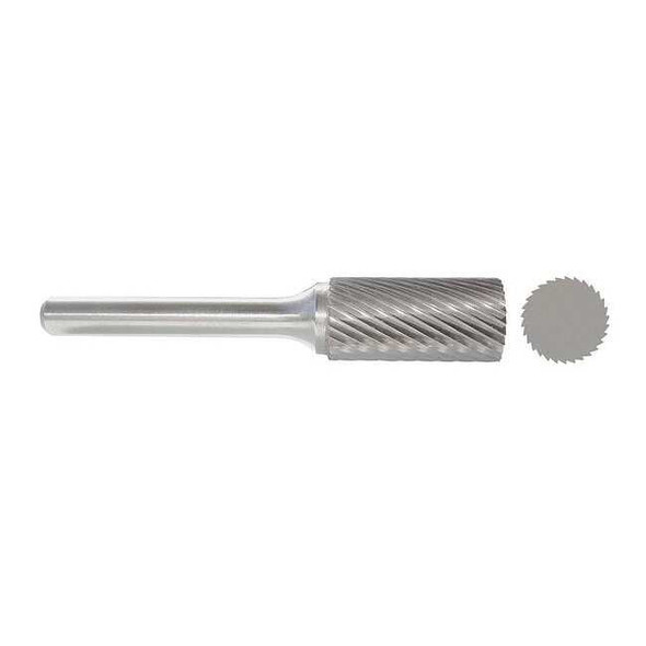 Manufacturer Varies Cylinder Bur SA,Carbide,1/4",Single Cut 310-001936