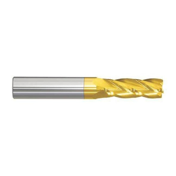 Manufacturer Varies End Mill,1/4 in.4 Flutes,TiN 206-001131