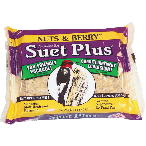 Suet Plus 11 Oz. Nuts & Berry Suet 202