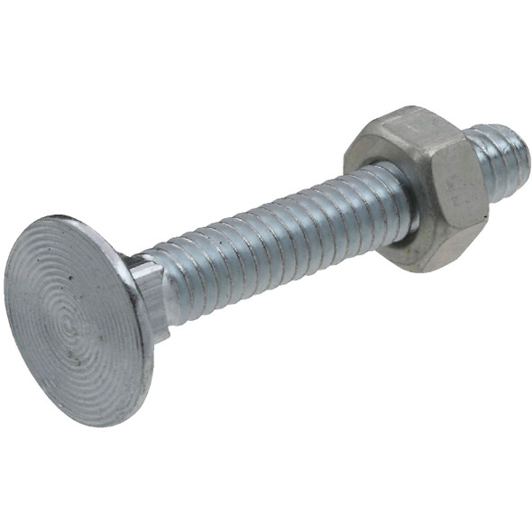 Prime-Line 1/4 In.-20 x 1-7/8 In. Zinc Plated Carriage Bolts With Nuts GD 52103
