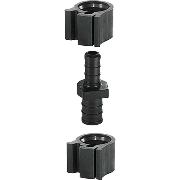 Flair-it PEXLock 1/2 In. x 3/8 In. Plastic PEX Coupling 30853