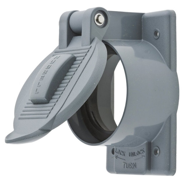 1 -Gang Vertical Weatherproof Cover, 2-27-32" W, 4-9-16" H  HBL7774WO