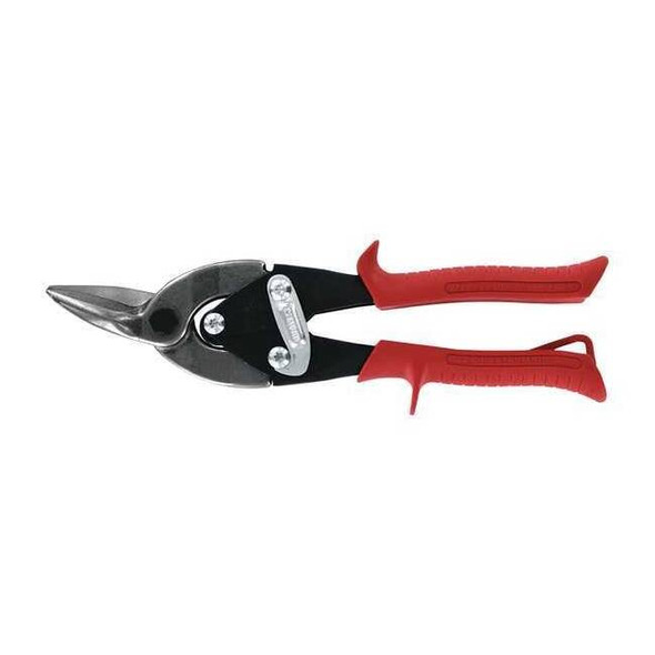 Midwest Snips Aviation Snip, Left Curves/Straight, 9 3/4 in, Steel MWT-6716L
