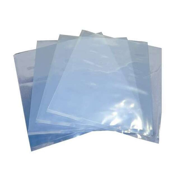 Manufacturer Varies Open Poly Bags, 6" x 6", 4 mil, Clear, None, 1000 PK 5DHP9