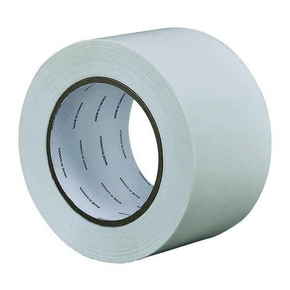 Tapecase Film Tape, White, 36 yd L, 3 in W 15C773
