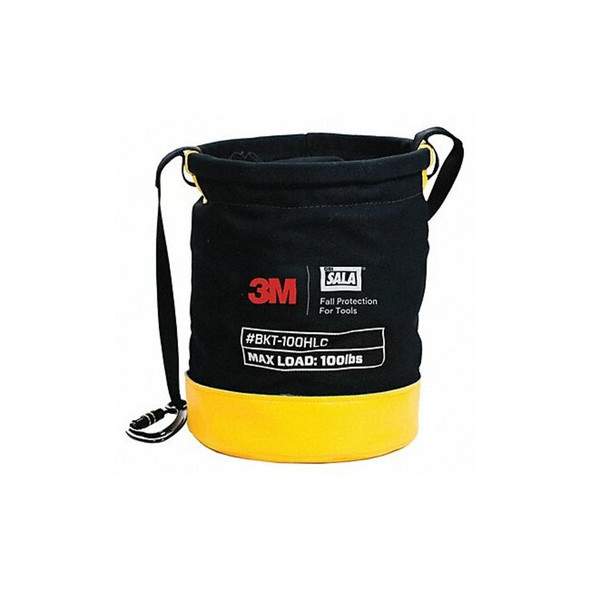 3m Dbi-Sala Bucket, Black, Yellow, Canvas 1500133