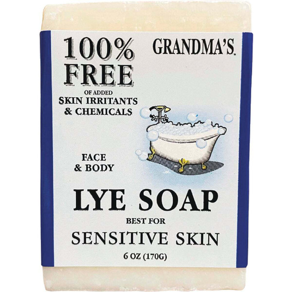 Grandma's 6 Oz. Face & Body Lye Bar Soap 60012