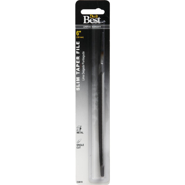 Do it Best 6 In. Slim Taper File