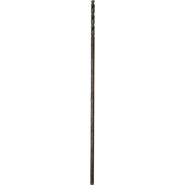 Irwin 1/4 In. x 12 In. Black Oxide Extended Length Drill Bit 62116