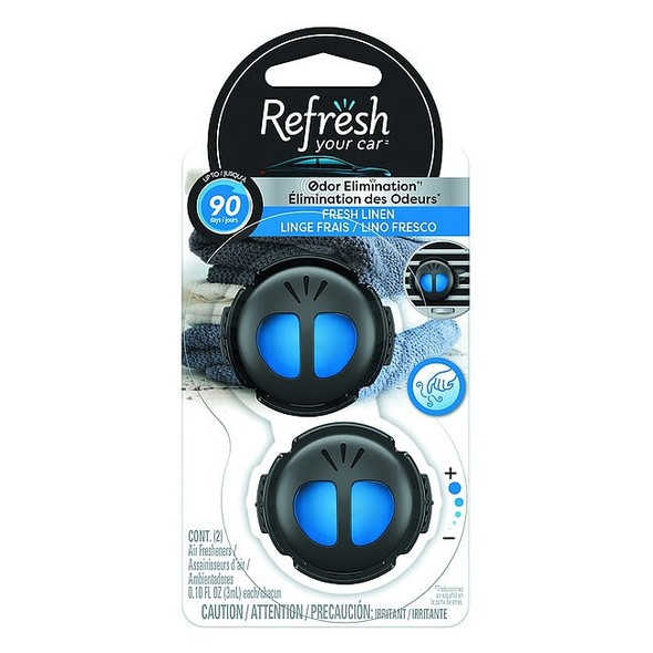 Refresh Air Freshener,Diffuser,Fresh Linen,PK2 RMD201-2AME