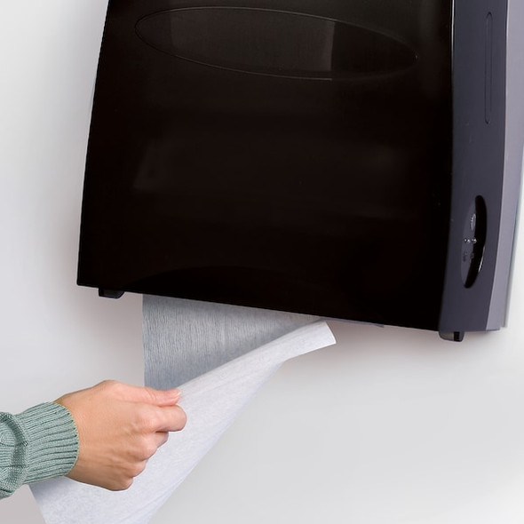 Kimberly-Clark Professional Paper Towel Dispenser,(1) Roll,Black 09990