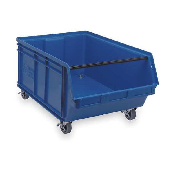 Quantum Storage Systems MobileBin,29inL,18.375inW,Plastic QMS843MOBBL