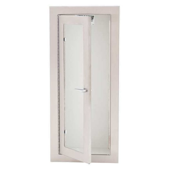 Fire Extinguisher Cabinet, Semi Recessed, 26 3-4 in Height, 10 lb  7062-A