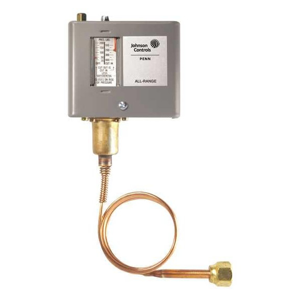 Johnson Controls Pressure Control,Low,100 to 400 P70AA-118C